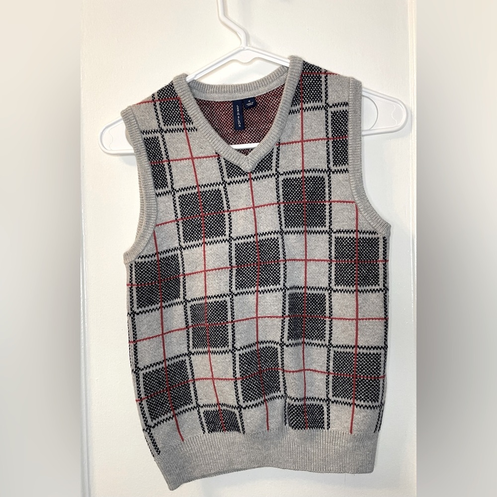 Janie & Jack boys sweater vest size 10